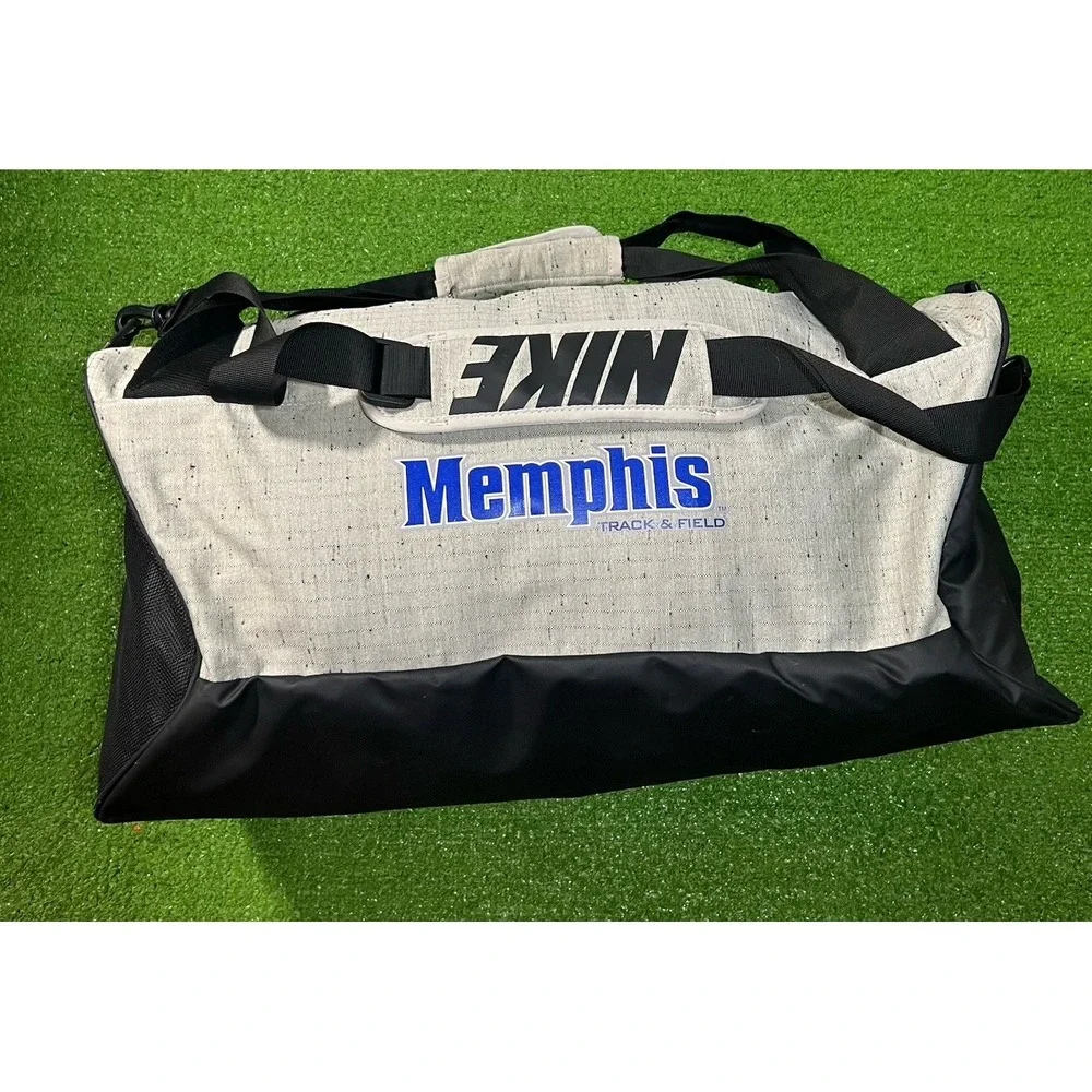 Memphis Tigers Team Issue Duffle Bag Nike Tiger Track & Field Gym Bag EUC UofM